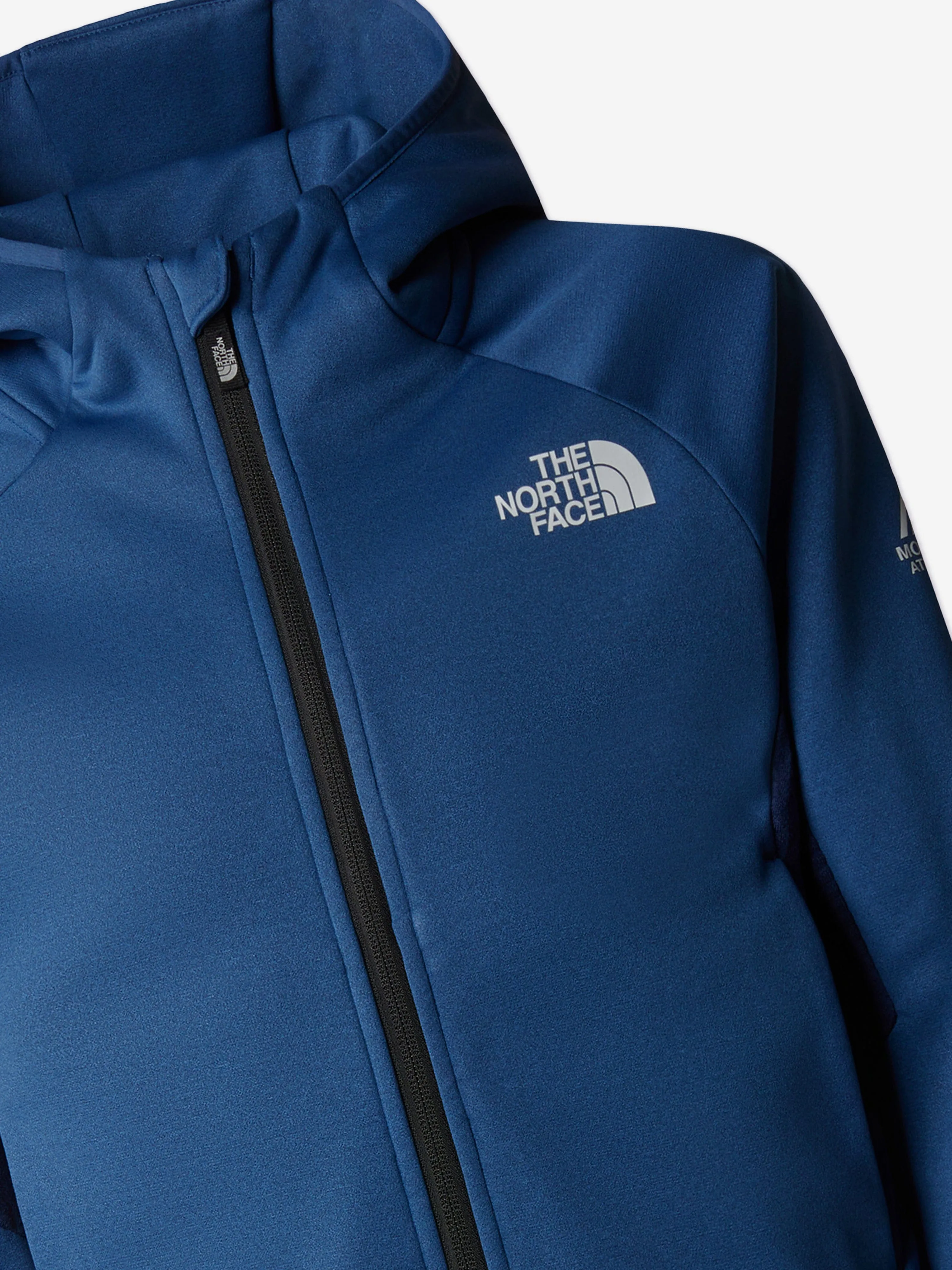 The North Face Boys Mountain Athletics Full Zip Hoodie in Blue