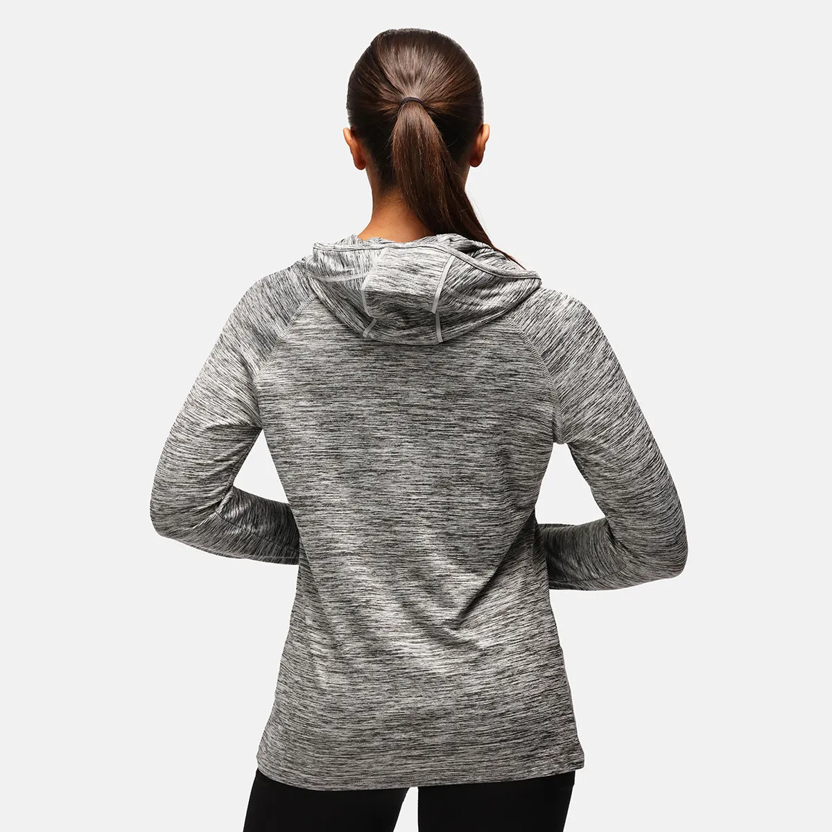 TKB Grey Cowl Neck Hoodie