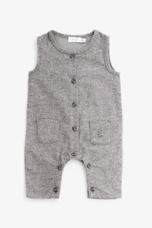 Tocoto Vintage Baby Boy Flannel Jumpsuit (Size 18M left)