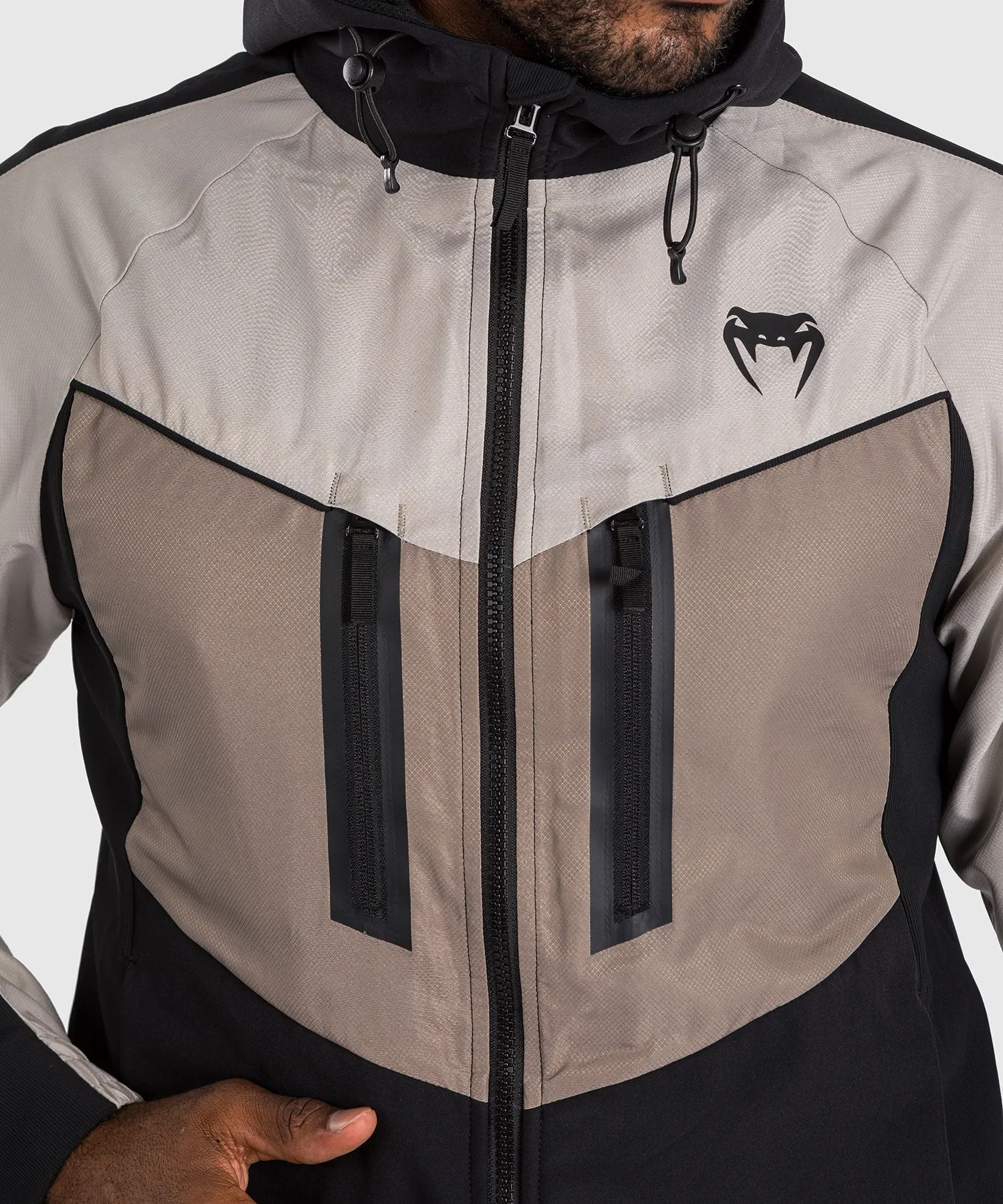 Venum Laser 3.0 Track Jacket - Black/Sand