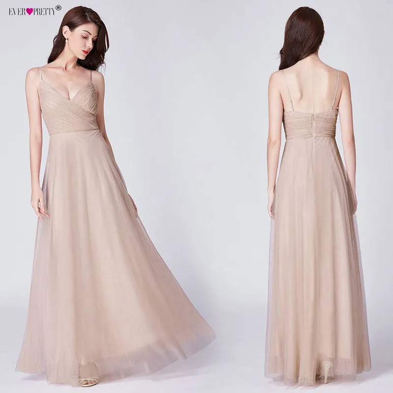 VenusFox Blush Pink Bridesmaid Dresses