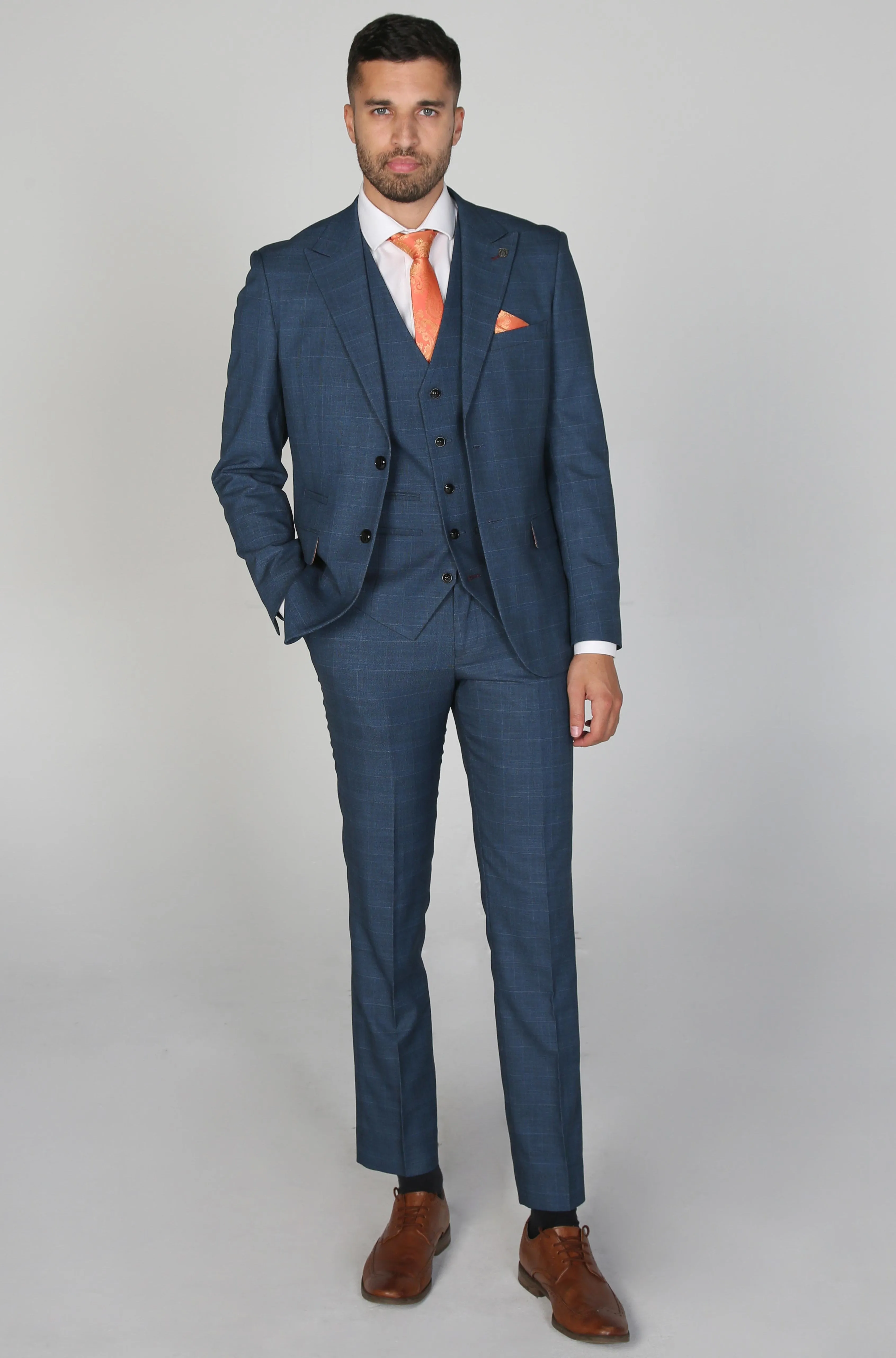 Viceroy Navy Men's Three Piece Suit