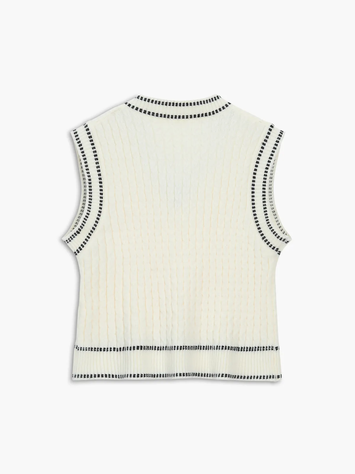 Weekend Wishes Graceful Sweater Vest