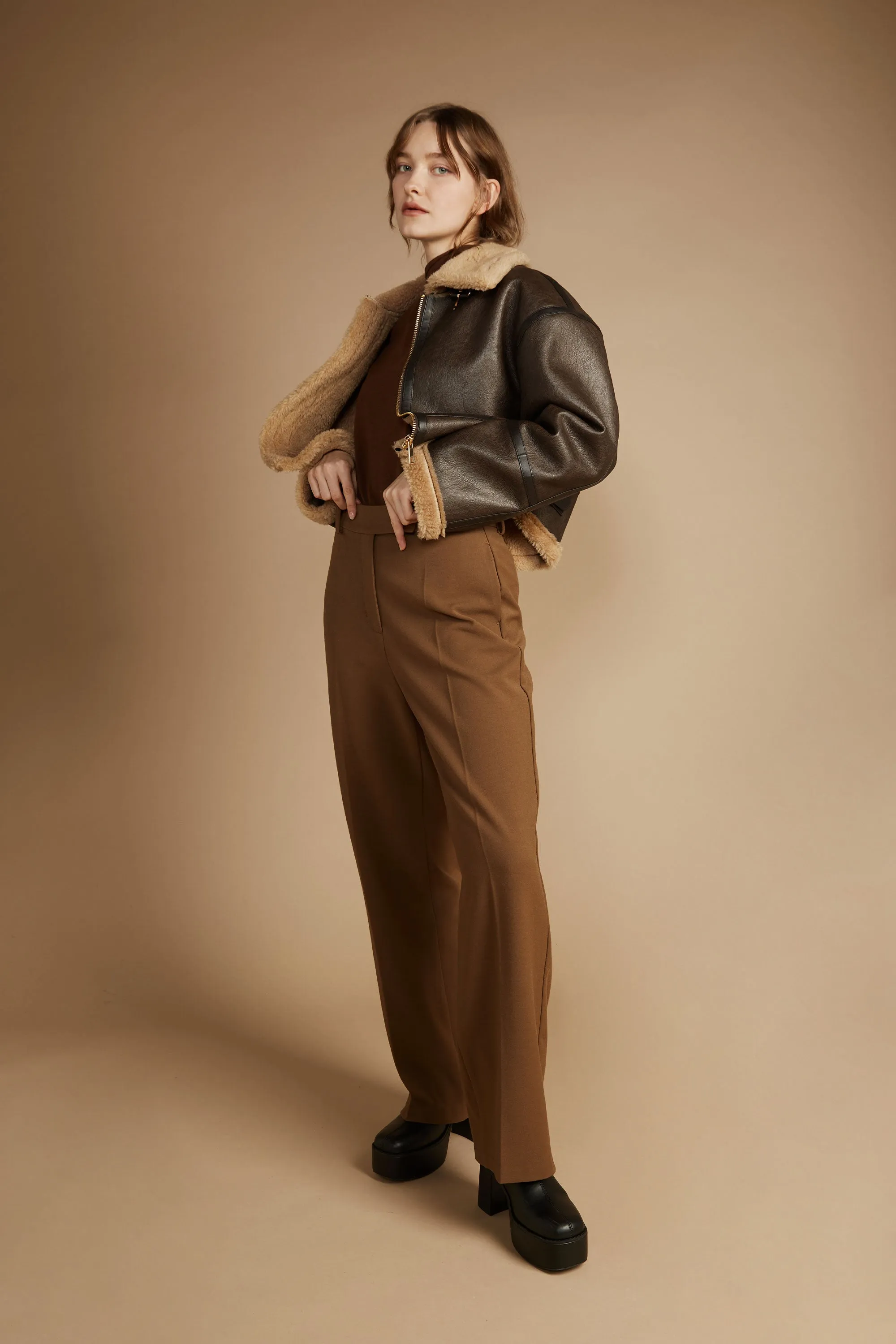 WIDE LEG WOVEN PANT