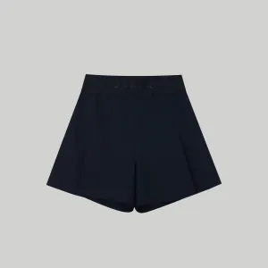 Wide Pleated Shorts